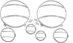 Kentrol - Kentrol 30013 Headlight & Marker Cover Set 6pc for 07-18 Jeep Wrangler JK - Image 1