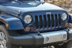 Kentrol - Kentrol 30013 Headlight & Marker Cover Set 6pc for 07-18 Jeep Wrangler JK - Image 6