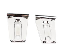 Kentrol - Kentrol 30019 Polished Hood Hinge OverlaysPair for 07-18 Jeep Wrangler JK - Image 2