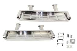 Kentrol - Kentrol 30518 Polished Side Steps Pair for 01-06 Jeep Wrangler TJ - Image 1