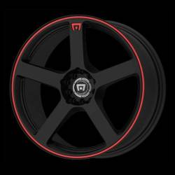 Motegi - Motegi Wheels MR116 FS5 16x7 5x100/4.5 40mm Gloss Black/Machined MR11667031340 - Image 1