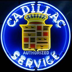 Neonetics - Neonetics 5CADSR Cadillac Service Neon Sign - Image 1