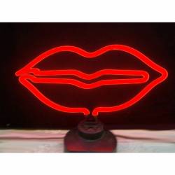 Neonetics - Neonetics 4LIPSX Lips Neon Sculpture - Image 1