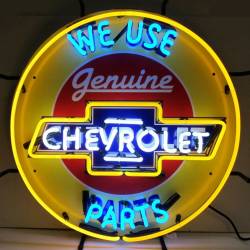 Neonetics - Neonetics 5CHVBK Sign w/Silkscreen Backing for Chevrolet/Neon - Image 1