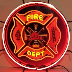 Neonetics - Neonetics 5FIRED Fire Department Neon Sign - Image 1