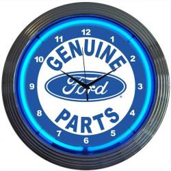 Neonetics - Neonetics 8FRDGP Ford Genuine Parts Neon Clock - Image 1