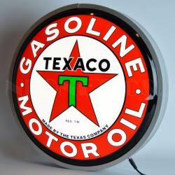 Neonetics - Neonetics 7TXOIL Texaco Motor Oil 15" Backlit LED Lighted Sign - Image 1