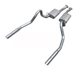 Pypes Performance Exhaust - Pypes SFM27V 2.5" Dual Exit Cat Back Exhaust System for 99-04 Mustang GT V8 - Image 1