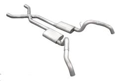 Pypes Performance Exhaust - Pypes SGF63R Race Pro Dual Exhaust System 3" Exit for 67-69 Camaro/Firebird - Image 1