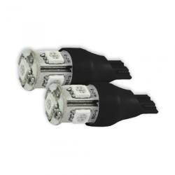 Recon - Recon 264202RD 921 LED Tail Light Bulb Red Pair - Image 1