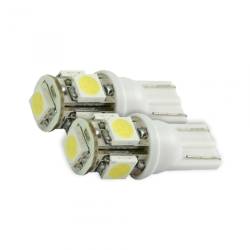 Recon - Recon 264201RD 194/168 LED Tail Light Bulb Red Pair - Image 1