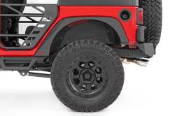 Rough Country Suspension Systems - Rough Country 10538 F/R Fender Flare Delete Kit Black for 07-18 Wrangler JK - Image 2