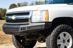 Rough Country Suspension Systems - Rough Country 10910 Front Hi-Clear Black Bumper for 07-13 Silverado 1500 2WD/4WD - Image 5