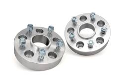 Rough Country 1.5" 5x5 Aluminum Wheel Spacers Pair for Jeep JK 1091