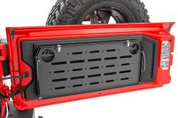 Rough Country Suspension Systems - Rough Country Folding Rear Tailgate Table Black for 18-25 Jeep Wrangler JL 10625 - Image 2