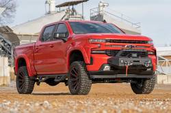 Rough Country Suspension Systems - Rough Country 10765 EXO Front Bumper Winch Mount Kit 19-22 Silverado 1500 - Image 2