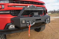 Rough Country Suspension Systems - Rough Country 10765 EXO Front Bumper Winch Mount Kit 19-22 Silverado 1500 - Image 3