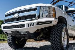 Rough Country Suspension Systems - Rough Country 10794 Front Bumper Skid Plate w/RC 10910 Black for 07-13 GM 1500 - Image 6