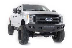 Rough Country Suspension Systems - Rough Country 10787 Heavy Duty Black Front Bumper for 17-22 Ford F250/F350 SD - Image 3