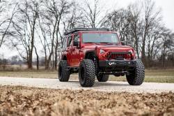 Rough Country Suspension Systems - Rough Country Angry Eye Replacement Front Grille Shell for Jeep JK 10524 - Image 4