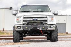 Rough Country Suspension Systems - Rough Country 10762 EXO Front Bumper Winch Mount Kit for 09-26 Ford F150 - Image 6