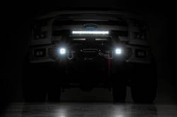Rough Country Suspension Systems - Rough Country 10762 EXO Front Bumper Winch Mount Kit for 09-26 Ford F150 - Image 4