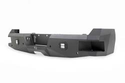 Rough Country Suspension Systems - Rough Country Heavy Duty Black Rear Bumper 17-22 Super Duty 10788 - Image 6