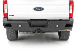 Rough Country Suspension Systems - Rough Country Heavy Duty Black Rear Bumper 17-22 Super Duty 10788 - Image 2