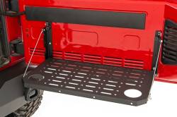 Rough Country Suspension Systems - Rough Country 10630 Folding Rear Tailgate Table Black for Jeep Wrangler/Bronco - Image 3
