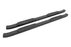 Rough Country Suspension Systems - Rough Country 4.5" Oval Tube Nerf Steps Black 99-16 Super Duty Crew 21013 - Image 2
