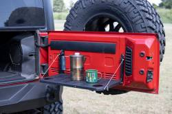 Rough Country Suspension Systems - Rough Country 10630 Folding Rear Tailgate Table Black for Jeep Wrangler/Bronco - Image 6