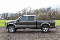 Rough Country Suspension Systems - Rough Country 4.5" Oval Tube Nerf Steps Black 99-16 Super Duty Crew 21013 - Image 6