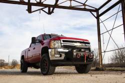Rough Country Suspension Systems - Rough Country 10764 EXO Front Bumper Winch Mount Kit for 11-19 Silverado HD - Image 2