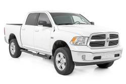 Rough Country Suspension Systems - Rough Country 4.5" Oval Tube Nerf Steps Black for 09-18 RAM Crew 21003 - Image 2