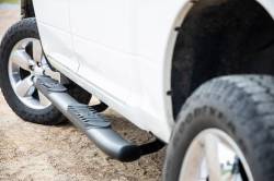Rough Country Suspension Systems - Rough Country 4.5" Oval Tube Nerf Steps Black for 09-18 RAM Crew 21003 - Image 5