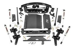 Rough Country Suspension Systems - Rough Country 27670 6" V2 Suspension Lift Kit for 88-98 GM 1500 Truck/SUV 4WD - Image 2