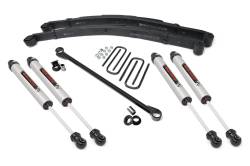 Rough Country 48970 2.5" Leaf Spring Leveling Kit for 99-04 Ford Super Duty 4WD