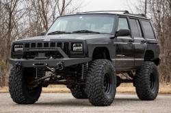 Rough Country Suspension Systems - Rough Country 61822 6.5" Long Arm Lift Kit for 84-01 Cherokee XJ 4WD NP242 - Image 3
