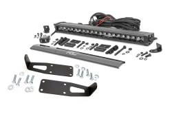 Rough Country 70568BLDRL Bumper Mount 20" LED Light Bar Kit for 10-18 RAM HD