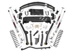 Rough Country 67222 6.5" Long-Arm Lift Kit for 84-01 Jeep Cherokee XJ NP231