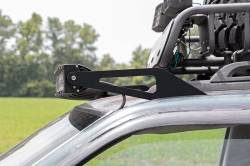 Rough Country Suspension Systems - Rough Country 70567 Upper Windshield 50" Light Bar Mounts for 93-98 Jeep ZJ - Image 3