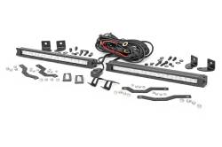 Rough Country 70809 Grille Mount Dual 10" LED Light Bar Kit for 18-20 Ford F150