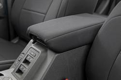 Rough Country Suspension Systems - Rough Country 91045 Front/Rear Seat Covers Black for 21-26 Ford Bronco 4DR - Image 4