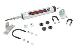 Rough Country 8734570 V2 Single Steering Stabilizer 0-4" Lift for 59-86 Jeep CJ