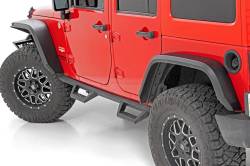 Rough Country Suspension Systems - Rough Country 99037 High Clearance Flat Fender Flares for 07-18 Jeep Wrangler JK - Image 3