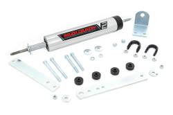 Rough Country 8734270 V2 Single Steering Stabilizer 0-6" for 80-96 Bronco/F150