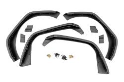 Rough Country Suspension Systems - Rough Country 99036 High Clearance Flat Fender Flares for 18-26 Jeep Wrangler JL - Image 2