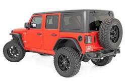 Rough Country Suspension Systems - Rough Country 99036 High Clearance Flat Fender Flares for 18-26 Jeep Wrangler JL - Image 5