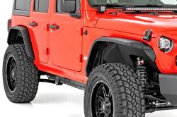 Rough Country 99036 High Clearance Flat Fender Flares for 18-26 Jeep Wrangler JL