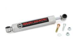 Rough Country 8736830 N3 Single Steering Stabilizer 0-6" Lift Titan XD